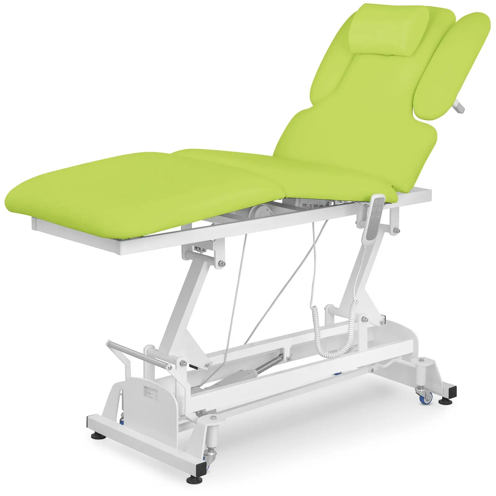 physa table de massage électrique - 100 w - 200 kg - green