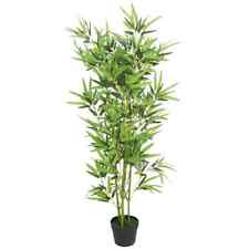 Plante Artificielle Avec Pot Bambou 120 Cm Vert