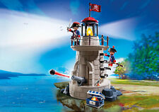 Playmobil ® 6680 Phare Lumineux Avec Soldats / Pirates / Neuf - New 