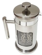 Pod-brew Stainless Steel & Glass French Press Cafetiere Coffee & Tea Press 1 Qt