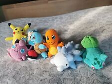 Pokémons Amigurumis Au Crochet Sur Commande