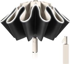 Poligono Parapluie Inversé, Parapluie Pliant Automatique 10 Baleines Pour Homme