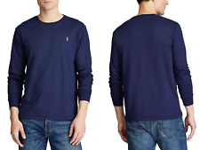 Polo Ralph Lauren Interlock Shirt à Manches Longues T-shirt Preppy Frange Sweat