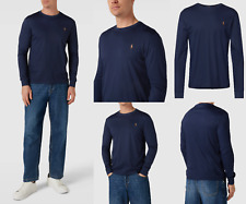 Polo Ralph Lauren Interlock Shirt à Manches Longues T-shirt Preppy Pony Sweat M