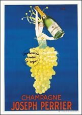 Poster Hq 40x60cm D'une Affiche Vintage Pub Champagne Joseph Perrier