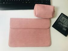 Premium Quality 11 Inch Thin Macbook Air Laptop Case Waterproof Mouse Pad - Pink