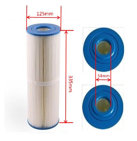 productspro cartouche de filtre unicel et filtre de spa pleatco prb501n filbur darlly 40506 l:33.8cm diamÃ¨tre: 12.5cm
