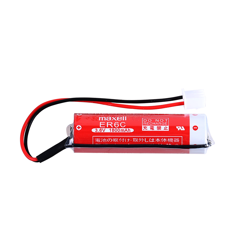 productspro maxell er6c aa 3.6v 1800mah plc batterie pour mitsubishi fx f2-40bl