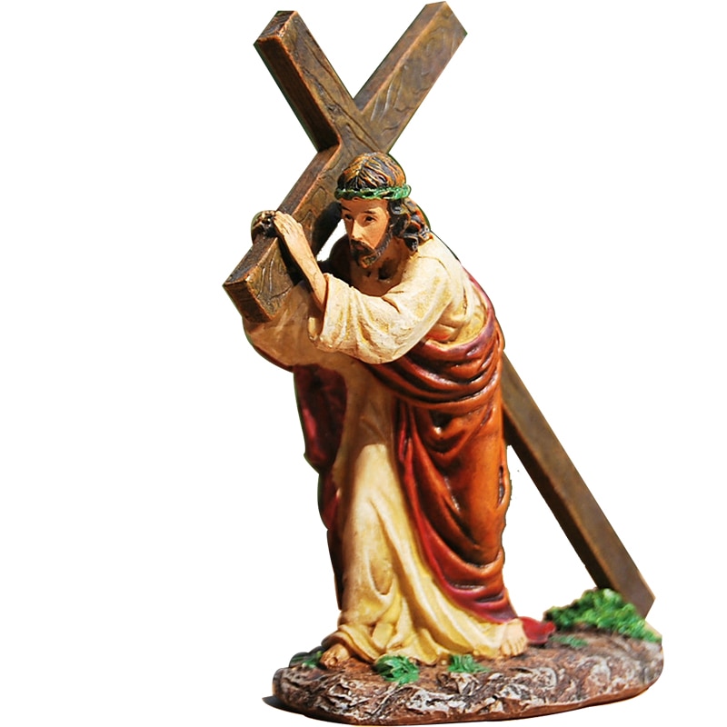 productspro rÃ©sine croix crucifix jÃ©sus statue figurine chrÃ©tienne automobiles dÃ©coration ameublement accessoires