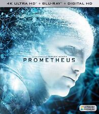 Prometheus 4k Ultra Hd (4k Uhd Blu-ray) Noomi Rapace Michael Fassbender