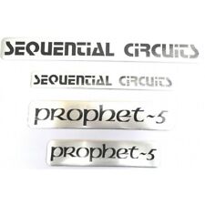 Prophete-5 Aluminum Badge Sticker's Sequential Circuits,pièces Synthétiseurs Vin