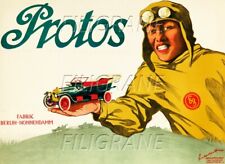 Protos Auto Rxvq - Poster Hq 40x60cm D'une Affiche Vintage