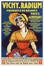 Pub Vichy Radium Ryqs - Poster Hq 60x90cm D'une Affiche Vintage