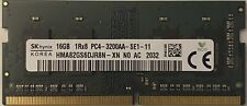 Ram Sk Hynix Ddr4-3200 16gb Hma82gs6djr8n-xn 1rx8 Pc4-25600 Sodimm Memory