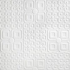Rd819 Anaglypta Luxe Texturé Vinyle Chalet Jardin Blanc Papier Peint Géométrique