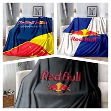 Redbull Plaid Couverture Red Bull Doux Confortable Litterie Decoration Canapé 