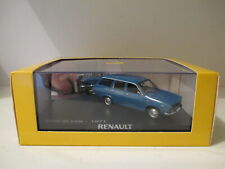 Renault 12 R12 Break Bleu De France / French Blue Blau De 1971 Par Norev Au 1/43
