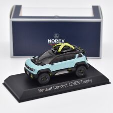 Renault Concept 4ever Trophy E-tech 100% Électrique Bleu 2023 Norev 1/43 517966