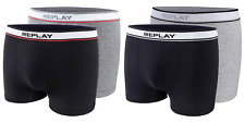 Replay 2er Paquet Boxer Sous-vêtements Seamless Two Lines Style 01 Homme I101013