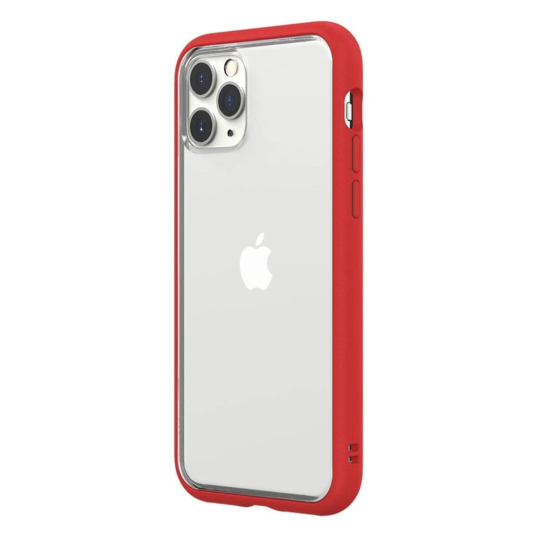 rhinoshield coque mod nx compatible avec [iphone 11 pro] - personnalisable - rouge - neuf