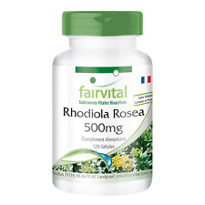 Rhodiola Rosea 500 Mg - 120 Gélules Roseroot - Vegan | Fairvital