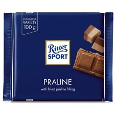 Ritter Sport Praline Chocolat 100g Finesh Remplissage Lait Choco Paquet De 6