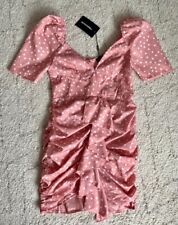 Robe Pretty Little Thing Rose, Taille 38, Neuve