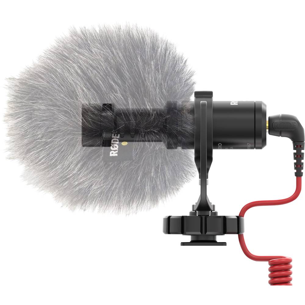 rode microphones video micro micro pour caméra type de transmission (détails):filaire avec câble, avec bonnette anti-vent, fixation griffe flash