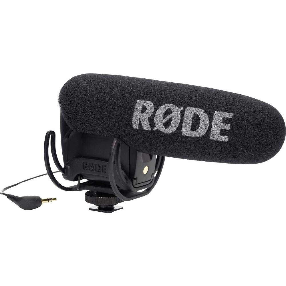 rode microphones videomic pro rycote micro pour caméra type de transmission (détails):filaire avec bonnette anti-vent, avec câble, fixation griffe flash