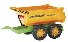 Rolly Toys - Grand Joskin Rampe Benne Remorque Double Essieu Pour Rolly Tracteur