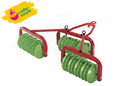 Rolly Toys - Tripple Disque Harrow - Cambridge Roller - Pour Pédale Tracteur