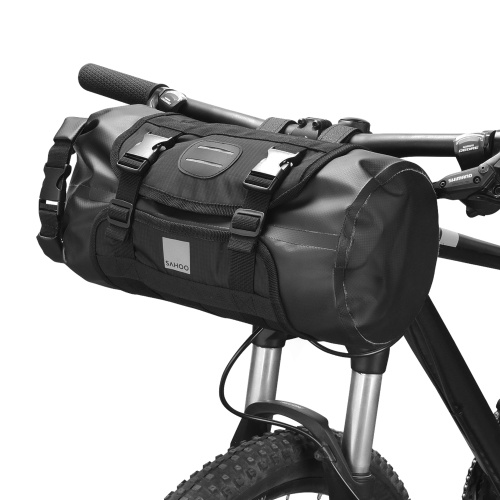 sahoo sac de guidon de vélo étanche avant vélo sec pack grande capacité cyclisme sac de rangement avant pour vélo de route vtt vtt