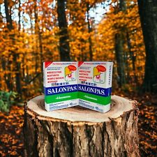 Salonpas- Patch Solagment Douleurs-boite De 40x2=80 Patches. (6.5cm X 4.2 Cm) 