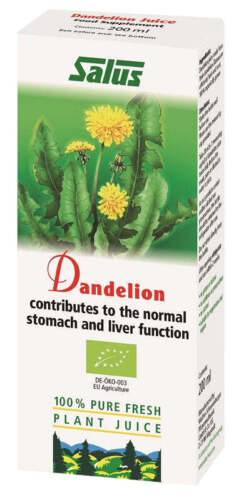 Salus Dandelion Organic Fresh Plant Juice 200ml