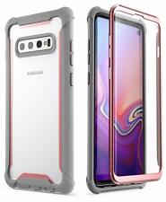 Samsung Galaxy S10 Case Full Body I-blason Clear Pink Cover Screen Protector New