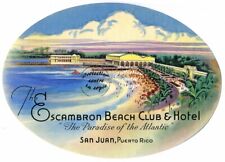 San Juan Escambron Hotel Rbkc - Poster Hq 40x60cm D'une Affiche Vintage