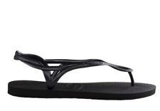 Sandales Chaussures Féminin Havaianas Hav Luna Fc Tongs Casual Mer Piscine Noir