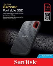 Sandisk Extrême Externe Portable Ssd 250 Go Read Vitesse Jusqu'À 550mb/s - Ru