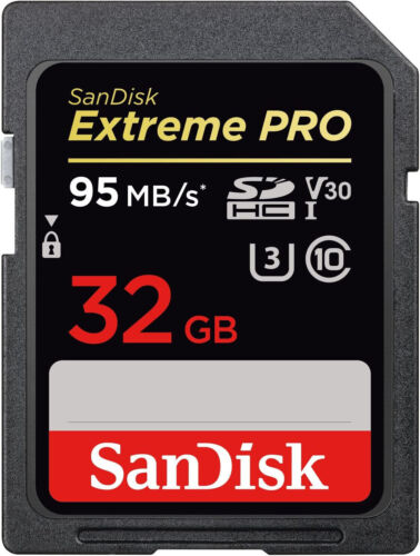 Sandisk Extreme Pro 32 Gb Microsdhc Uhs-i Class 10