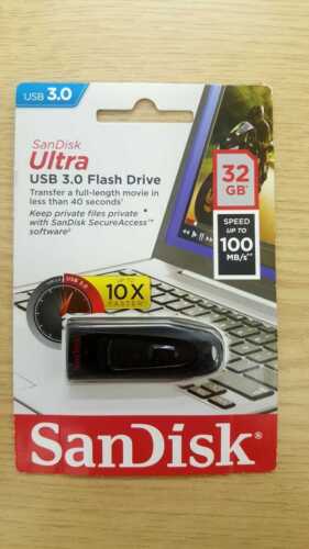Sandisk Ultra Usb 256gb 3.0 Flash Pen Drive Memory Stick Backup Uk