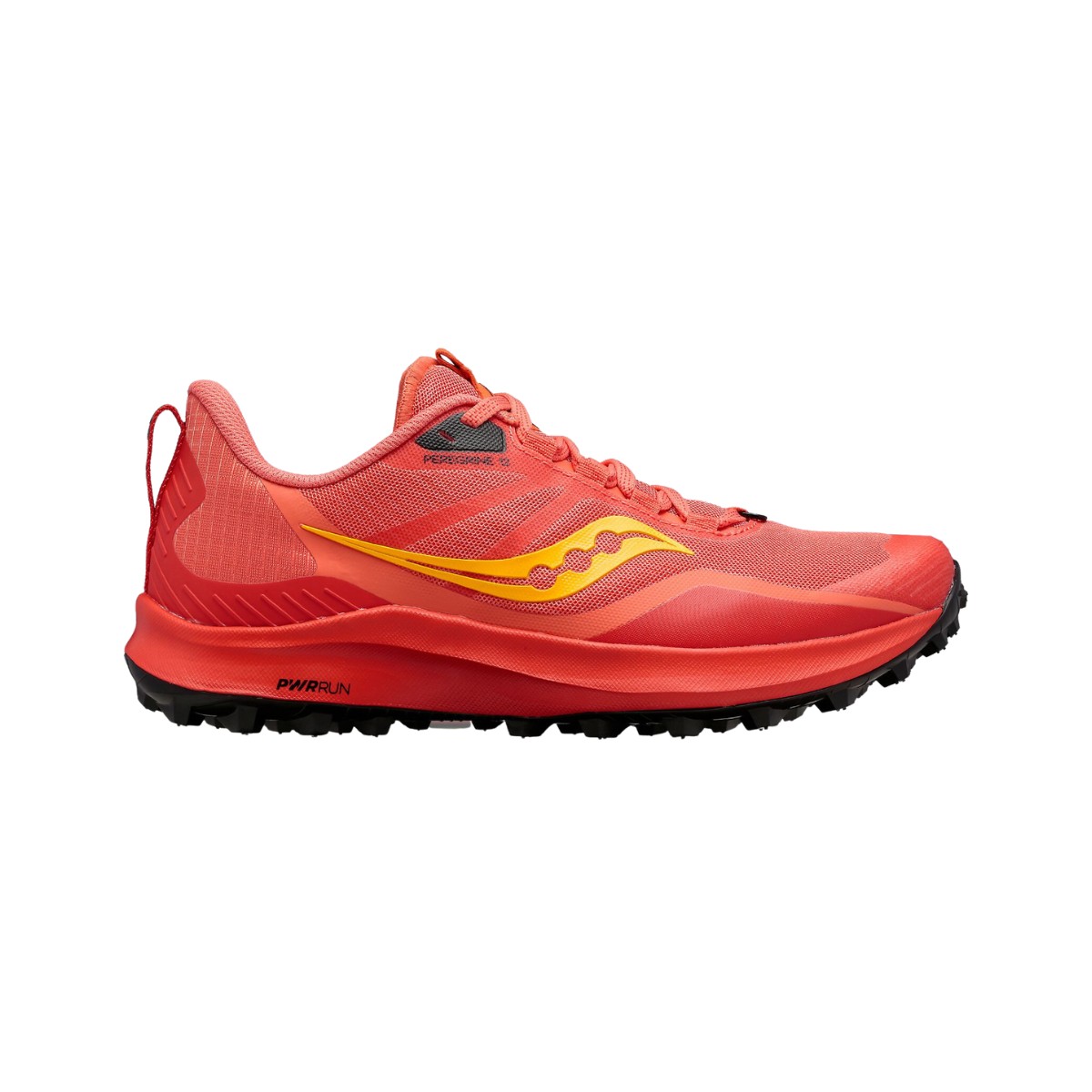 saucony chaussures peregrine 12 rouge femme, taille 37,5 - eur donna