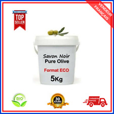 Savon Noir Olive Bio 100% Pure Et Naturel Pour Corps Visage Et Cheveux De 5 Kg