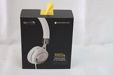 Scosche Rh600w Headphones 3.5mm Ear On White Award Winning New !!