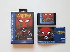 Sega Megadrive Spider-man : The Animated Series Pal Cover And Case Replacement