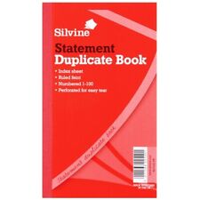 Silvine - Grands Carnets De Factures Autocopiants (sg13687)