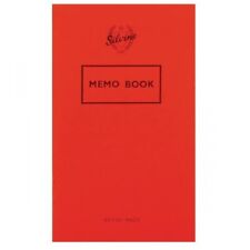 Silvine Memo Notebook 159x95mm Feint - Pack Of 24 042f 24 Red
