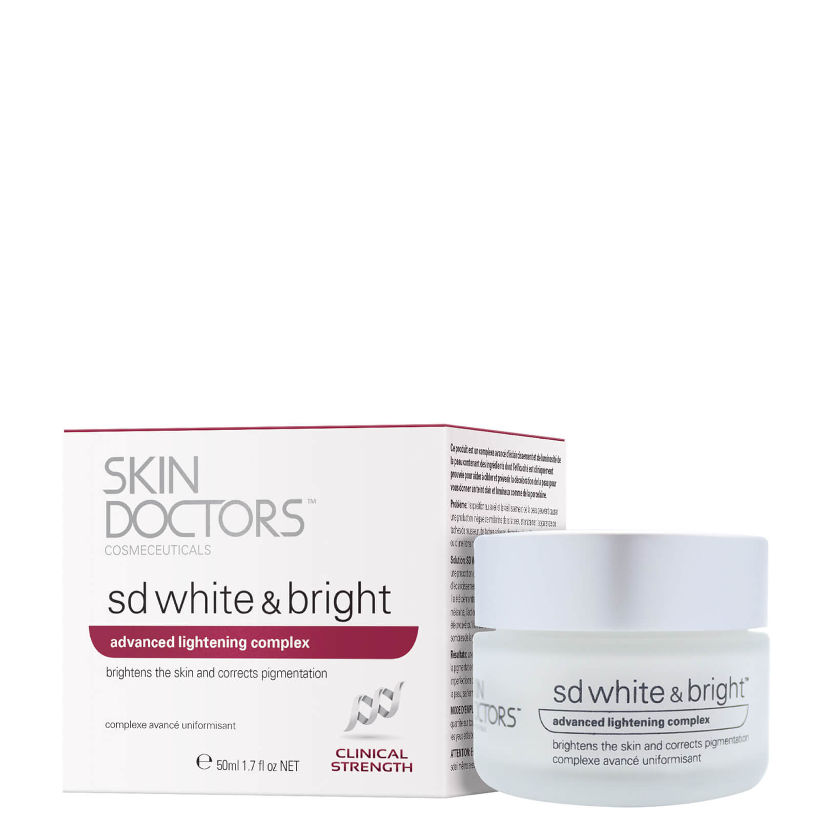 skin doctors sd white and bright soin Ã©claircissant (50ml)
