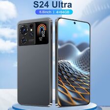 Smartphone 6,8 Pouces S24 Ultra Débloqué Android11 64 Go Double Sim 4g Téléphone