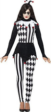 Smiffys Female Jester Costume, Black (size M)
