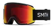 Smith Optics Equipe Ski Snowboard Noir - Chromapop Rouge Mirror Sun Neuf